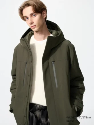 Unisex Hybrid Down Parkas