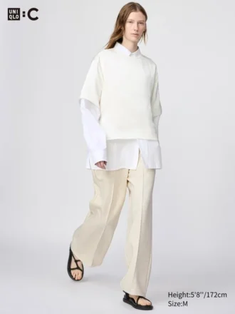 Unisex-joggebukser med rett snitt