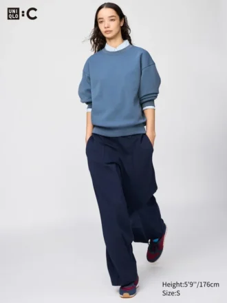 Unisex-joggebukser med rett snitt