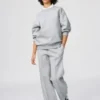 Unisex-joggebukser med rett snitt