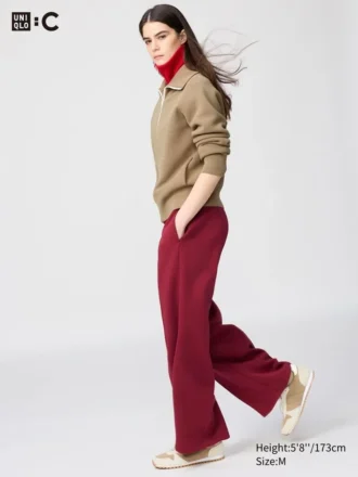 Unisex-joggebukser med rett snitt
