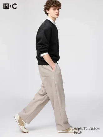 Unisex-joggebukser med vid passform