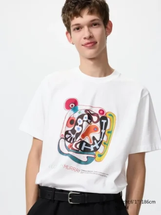 Unisex Moma Poster Art Collection UT grafisk T-skjorte
