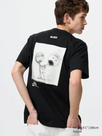 Unisex Moma Poster Art Collection UT grafisk T-skjorte