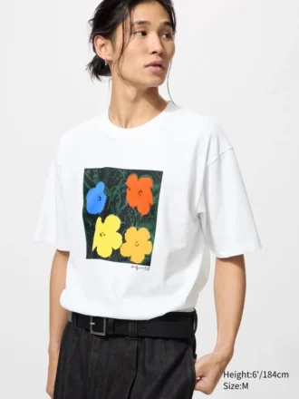 Unisex Ny Pop Art UT grafisk T-skjorte | Andy Warhol
