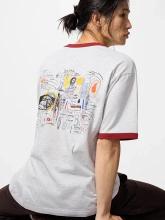 Unisex Ny Pop Art UT grafisk T-skjorte | Jean-Michel Basquiat