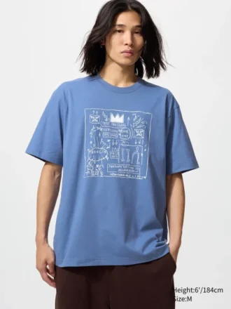 Unisex Ny Pop Art UT grafisk T-skjorte | Jean-Michel Basquiat