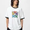 Unisex Ny Pop Art UT grafisk T-skjorte | Keith Haring