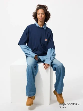 Unisex Ny Pop Art UT grafisk T-skjorte | Keith Haring