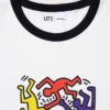 Unisex Ny Pop Art UT grafisk T-skjorte | Keith Haring