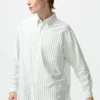 Unisex Oxford Oversized-skjorter | Stripet