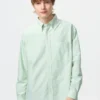 Unisex Oxford-skjorte i oversized-modell