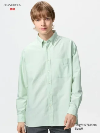Unisex Oxford-skjorte i oversized-modell