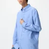 Unisex Oxford-skjorte i oversized-modell