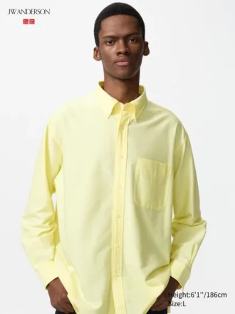 Unisex Oxford-skjorte i oversized-modell