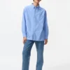 Unisex Oxford-skjorte i oversized-modell