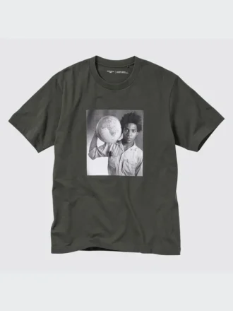 Unisex Peace for All-T-skjorte med trykk | Basquiat