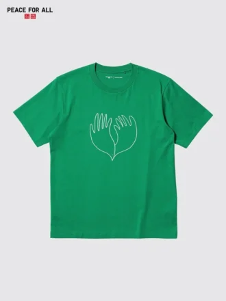 Unisex Peace for All-T-skjorte med trykk | Christophe Lemaire