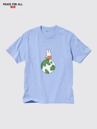 Unisex Peace for All-T-skjorte med trykk | Dick Bruna