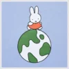 Unisex Peace for All-T-skjorte med trykk | Dick Bruna