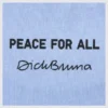 Unisex Peace for All-T-skjorte med trykk | Dick Bruna