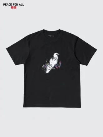 Unisex Peace for All-T-skjorte med trykk | Han Meilin