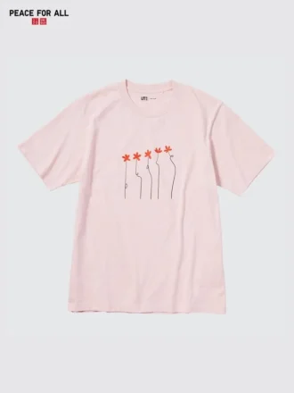 Unisex Peace for All-T-skjorte med trykk | Hana Tajima