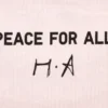 Unisex Peace for All-T-skjorte med trykk | Haruka Ayase