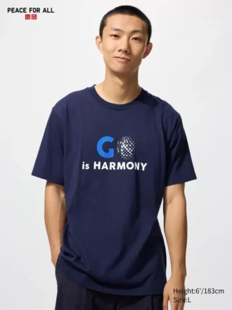 Unisex Peace for All-T-skjorte med trykk | Ichiriki