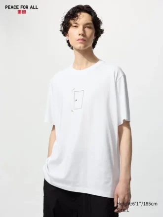 Unisex Peace for All-T-skjorte med trykk | Ichiro Suzuki