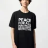 Unisex Peace for All-T-skjorte med trykk | Kashiwa Sato