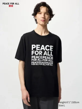 Unisex Peace for All-T-skjorte med trykk | Kashiwa Sato