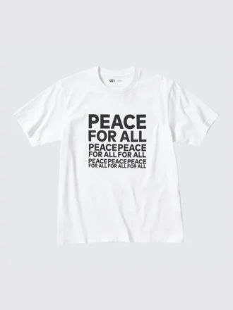 Unisex Peace for All-T-skjorte med trykk | Kashiwa Sato