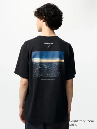 Unisex Peace for All-T-skjorte med trykk | Koji Yakusho