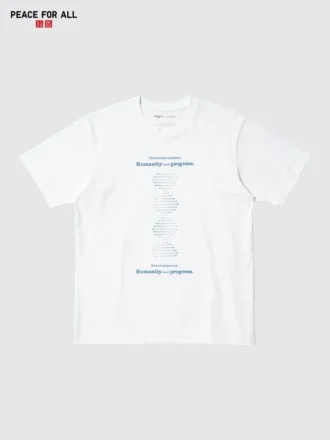 Unisex Peace for All-T-skjorte med trykk | Shinya Yamanaka