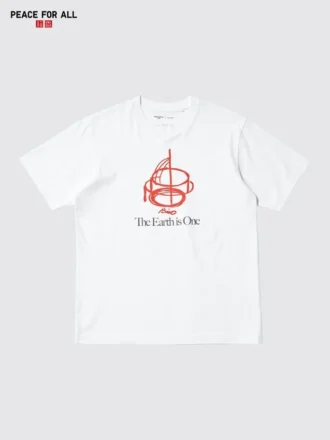 Unisex Peace for All-T-skjorte med trykk | Tadao Ando