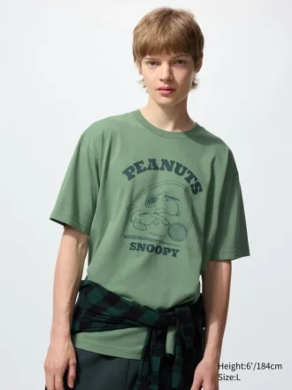 Unisex Peanuts UT grafisk T-skjorte