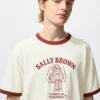 Unisex Peanuts UT grafisk T-skjorte