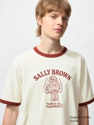 Unisex Peanuts UT grafisk T-skjorte