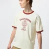 Unisex Peanuts UT grafisk T-skjorte