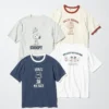 Unisex Peanuts UT grafisk T-skjorte