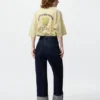 Unisex Peanuts UT grafisk T-skjorte