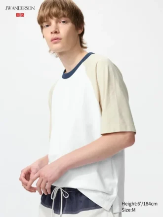 Unisex raglan-T-skjorte