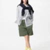 Unisex-shorts med gir | 8″