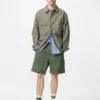 Unisex-shorts med gir | 8″