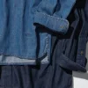 Unisex-skjorte i lett denim