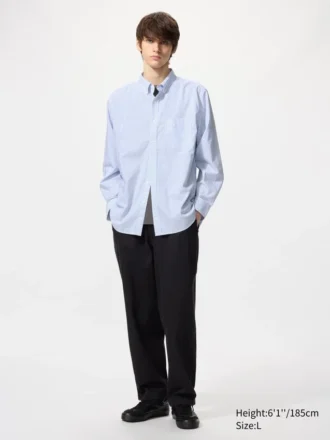 Unisex-skjorter i bredvevd stoff | Knappeskjorte | Rutete