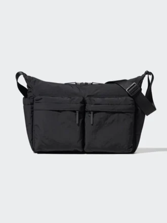 Unisex skulderveske med flere lommer