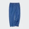 Unisex stretch-bukser med kort lengde | Denim