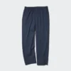 Unisex stretch-bukser med kort lengde | Seersucker